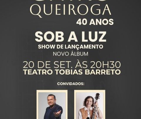 Poemis Produções apresenta Chiko Queiroga Show: “Sob a Luz”
