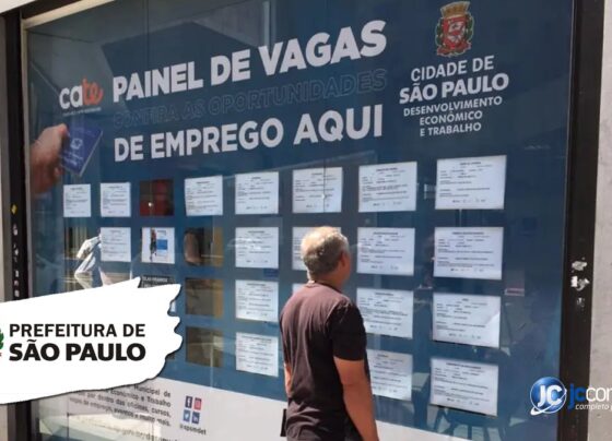 Prefeitura SP oferece 3,4 mil vagas com ganhos de até R$ 4,5 mil
