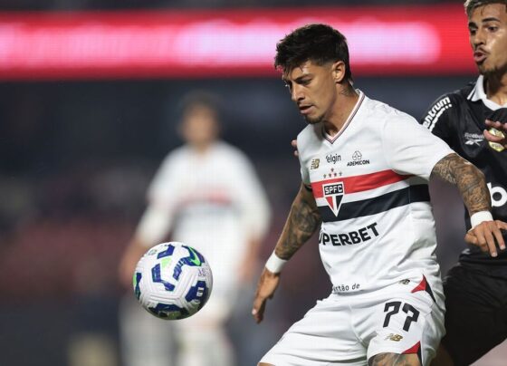 Rigoni celebra reestreia com vitória pelo São Paulo e lamenta bola na trave