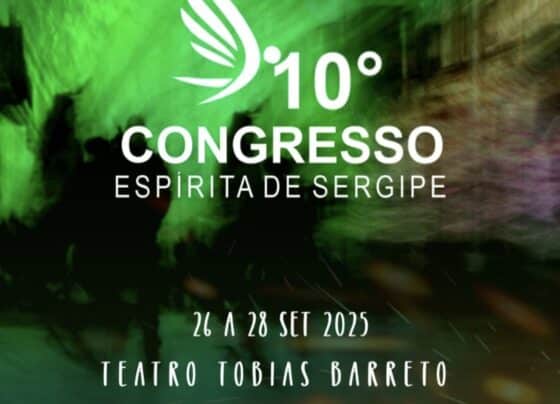 10° Congresso Espírita de Sergipe acontece entre os dias 26 e 28 deste mês
