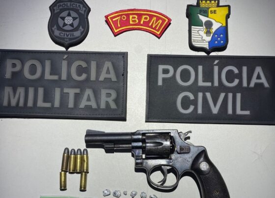 A ação conjunta entre a PMSE e a Polícia Civil resultou na localização de um suspeito de homicídio em Lagarto – P.M.S.E.