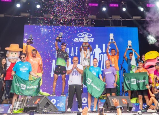 ATLETA JOÃO MARCOS VENCE A PROVA DOS 42 KM E COMEMORA A VITÓRIA NA CAPITAL – FaxAju
