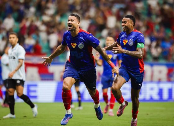 Bahia se recupera após derrota no Ba-Vi, goleia o Grêmio e consegue terceiro triunfo seguido na Fonte Nova
