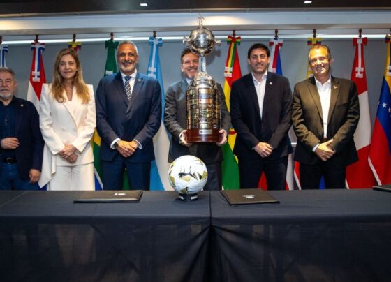 ‘Climão’ entre Bap e Leila marca reunião entre semifinalistas da Libertadores na sede da Conmebol