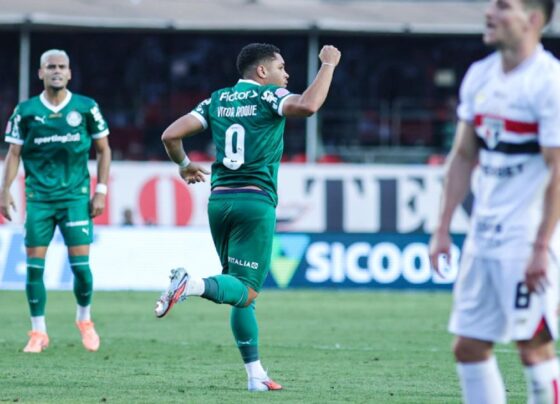 Em clássico com lance muito polêmico, Palmeiras vira de forma espetacular sobre o São Paulo e vira líder do Brasileirão