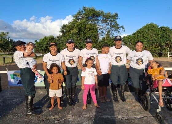 Equoterapia da PMSE realiza III Piquenique na Cavalaria em clima de inclusão e alegria – P.M.S.E.