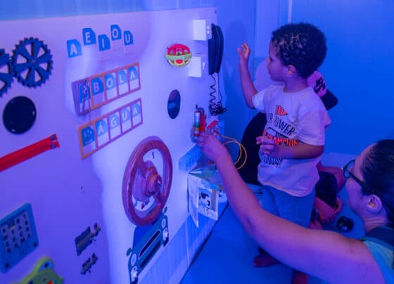 Espaço Multissensorial promove acolhimento e inclusão na Vila da Criança – FaxAju