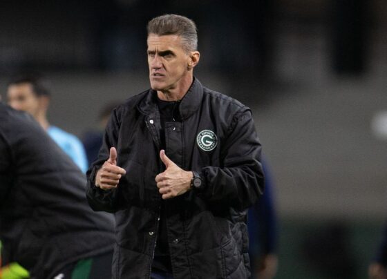 ‘Existe treino de finalização?’: a pergunta que irritou Vagner Mancini e fez técnico se recusar a responder jornalista após empate do Goiás