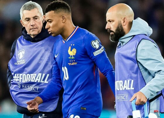 França confirma lesão no tornozelo e libera Mbappé para retornar ao Real Madrid