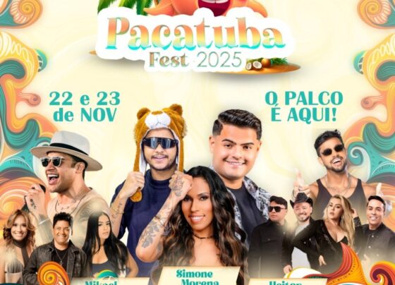Governo Municipal divulga programação do Pacatuba Fest 2025 – FaxAju
