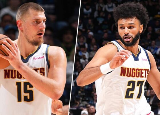 Jokic faz mais um triplo-duplo, Murray destroi no terceiro quarto, e Nuggets batem os Timberwolves