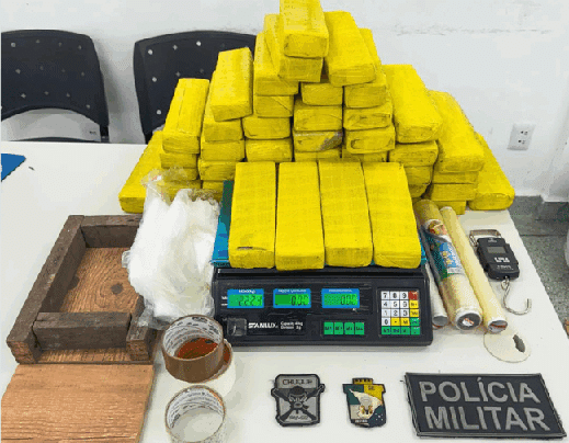 Motorista de aplicativo é preso com mais de 35 quilos de maconha em São Cristóvão