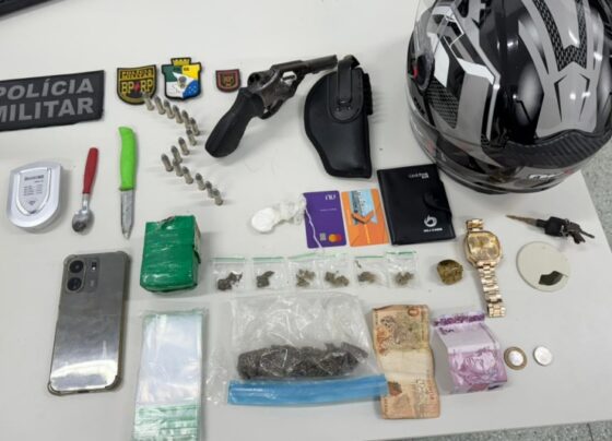 PM prende motociclista por porte ilegal de arma de fogo – P.M.S.E.