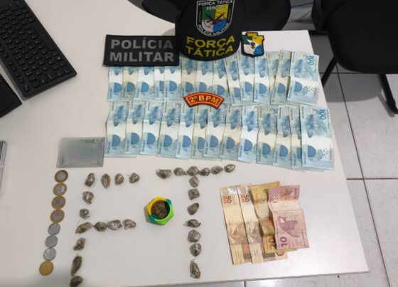 Polícia Militar prende suspeito de comercializar trouxinhas de maconha em Propriá – P.M.S.E.