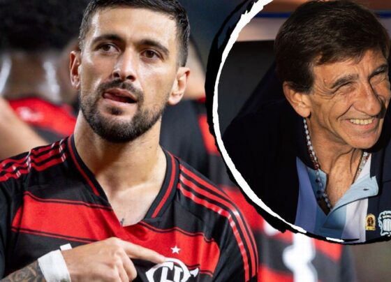 Técnico do Racing comenta disparidade financeira com Flamengo e até brinca: ‘Ganham muito mais do que eu’