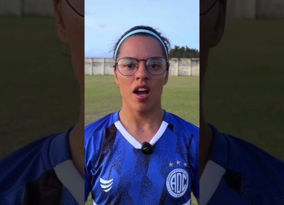 Técnica Eliatriz Almeida fala da vitória do Confiança por 3 a 0 contra Desportiva Aracaju