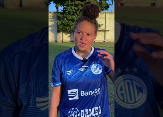 Atacante Keke fala da vitória do Confiança por 5 a 0 contra o Estanciano
