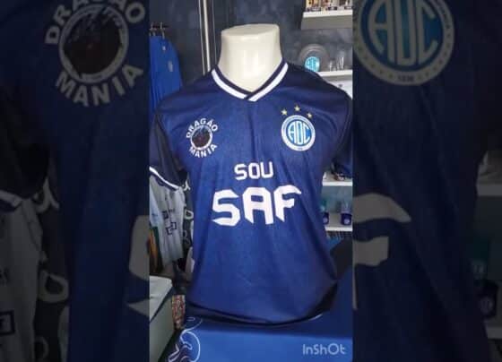 Saiu a camisa Confiança Sou SAF