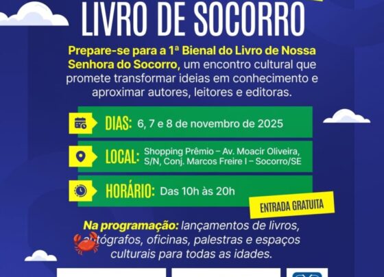 1ª Bienal do Livro de Nossa Senhora do Socorro será realizada no Shopping Prêmio – RO Acontece