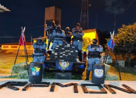 Ação rápida da PM resulta na apreensão de 140 kg de maconha em Nossa Senhora do Socorro – P.M.S.E.