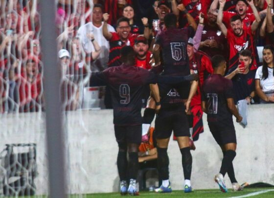 Athletico-PR vence a terceira seguida, afunda o Volta Redonda e dorme na vice-liderança da Série B do Brasileirão