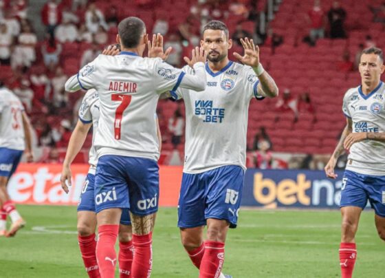 Bahia reage, busca empate nos acréscimos no Beira-Rio e Inter chega a cinco jogos sem vencer no Brasileirão