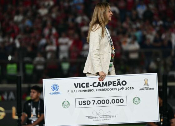 ‘Calma, mas triste’: Leila se pronuncia após vice do Palmeiras na Libertadores