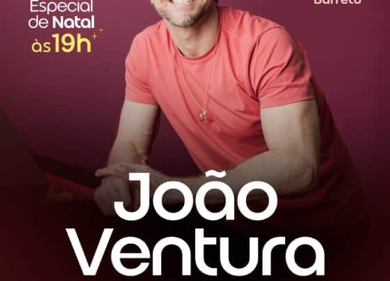 Especial de Natal – João Ventura Canta Caetano, no próximo dia 21 de dezembro – FaxAju