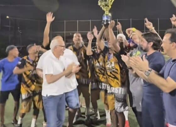 Fábio Meireles (PDT) celebra final da 1ª Copa Zona Norte de Fut7 em Aracaju – Futebol Sergipano