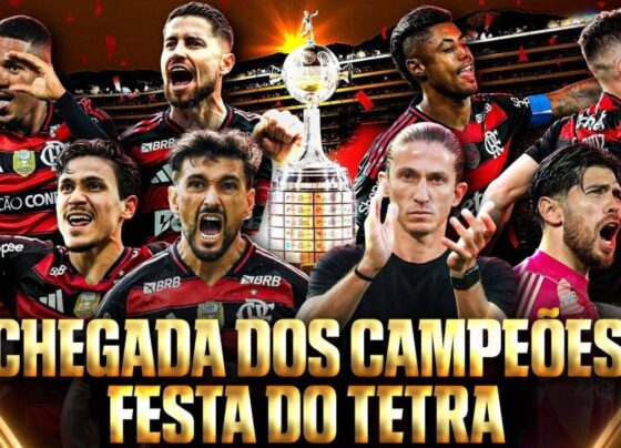 Festa do Flamengo AO VIVO: assista a tudo da chegada dos campeões da Libertadores ao Rio de Janeiro