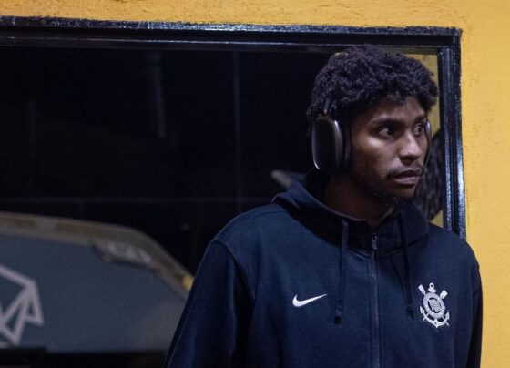 Fora por lesão, Hugo Souza dispara contra Edina Alves após Bragantino x Corinthians: ‘Tá na conta dela, um absurdo!’