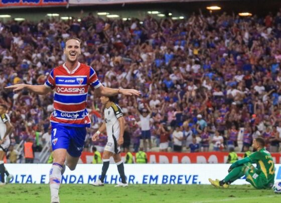 Fortaleza reage, bate o Atlético-MG em terceira vitória seguida no Brasileirão e embola luta contra o rebaixamento
