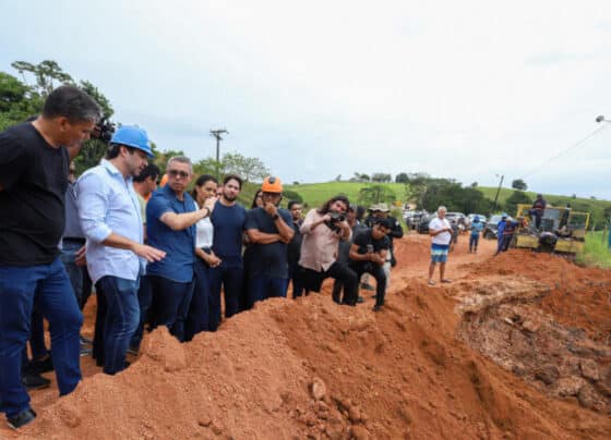 Governador Fábio Mitidieri acompanha as ações para recuperação de estrada e adutora afetadas pelas chuvas em Umbaúba – RO Acontece