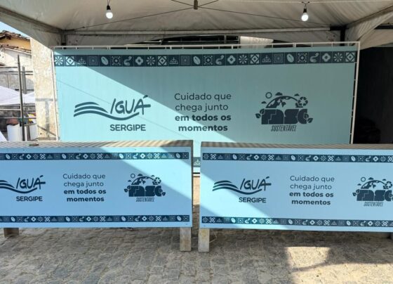 Iguá Sergipe leva quatro ilhas de hidratação e ações de sustentabilidade para o FASC 2025