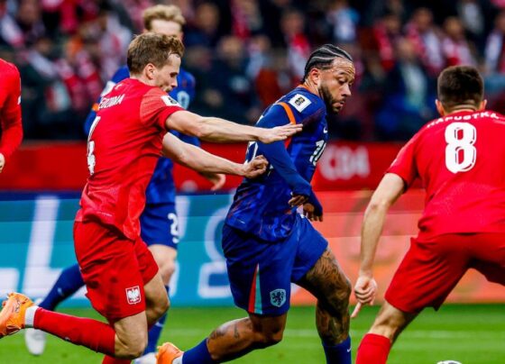 Memphis decide após assistência ‘de cinema’ de Lewandowski, Holanda empata com Polônia e encaminha vaga na Copa do Mundo