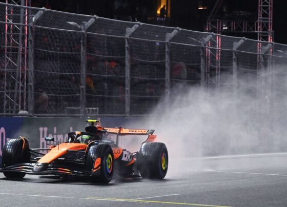 Norris frustra Verstappen, repete roteiro e larga na pole no GP de Las Vegas; Bortoleto é o 18º