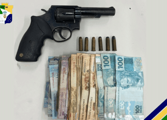 PM prende homem por porte ilegal de arma de fogo em Nossa Senhora do Socorro – P.M.S.E.