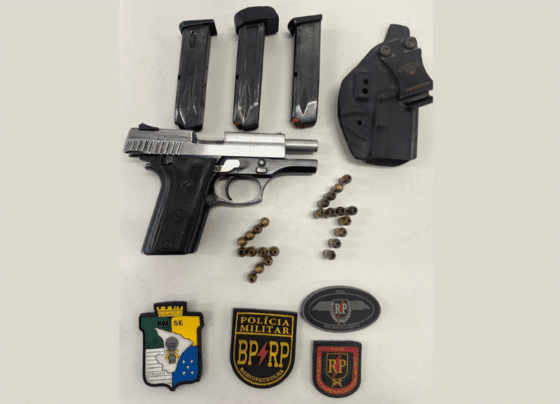 Polícia Militar apreende pistola no bairro José Conrado de Araújo – P.M.S.E.