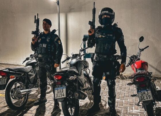 Polícia Militar prende dois homens e apreende um adolescente por suspeita de roubo a motocicletas na Zona Sul da capital – P.M.S.E.