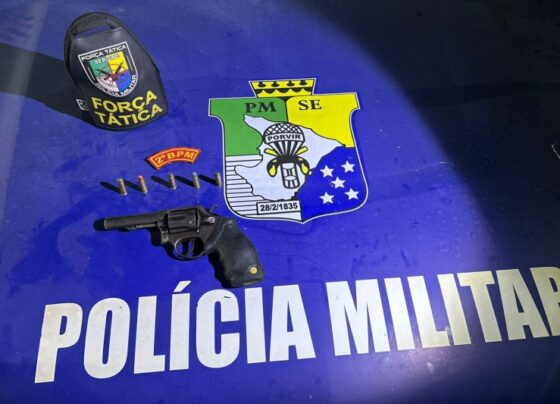 Polícia Militar prende homem pelo crime de porte ilegal de arma de fogo em Propriá – P.M.S.E.
