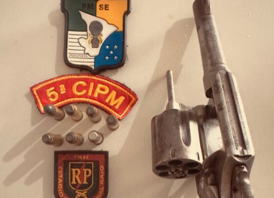 Polícia Militar prende homem por porte ilegal de arma de fogo em Brejo Grande – P.M.S.E.