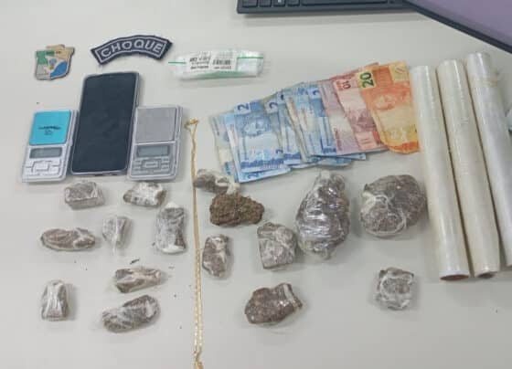Polícia Militar prende suspeito de tráfico de drogas na Zona Oeste de Aracaju – P.M.S.E.