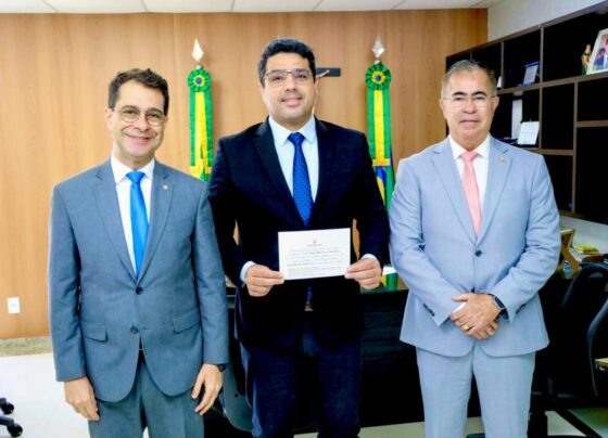 Presidente da Alese recebe Procurador-Geral de Justiça e novo Procurador de Justiça do MPSE
