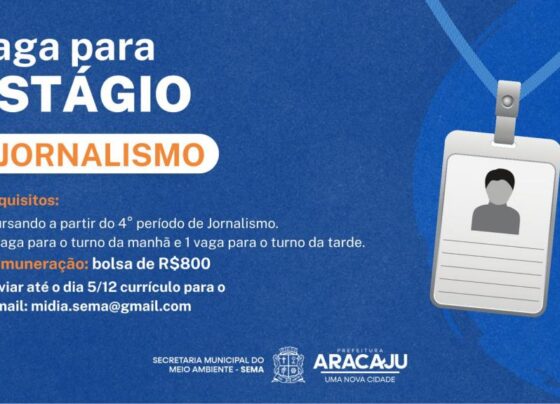 Secretaria do Meio Ambiente abre vagas de estágio para estudantes de jornalismo – FaxAju