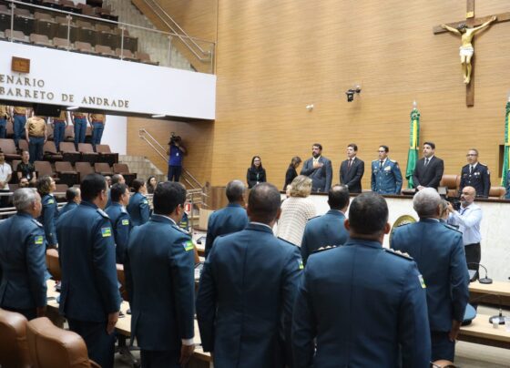 Sessão Especial celebra os 105 anos do Corpo de Bombeiros Militar de Sergipe