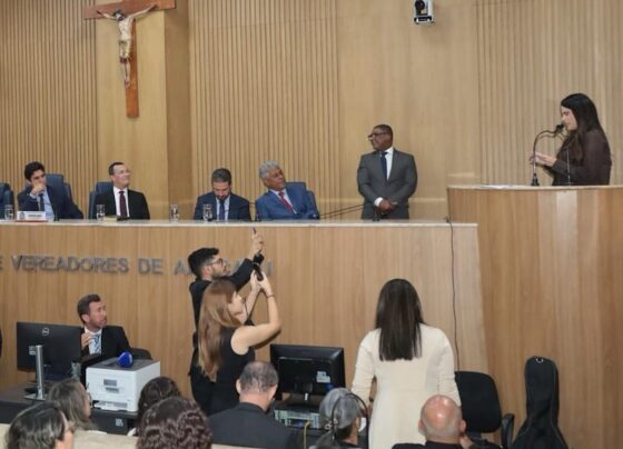 Yandra Moura destaca papel social da Igreja Quadrangular em celebração dos 74 anos da instituição na Câmara de Aracaju – RO Acontece