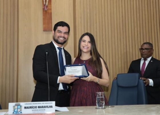Yandra Moura recebe homenagem ‘Amiga da Engenharia’ em Aracaju – RO Acontece