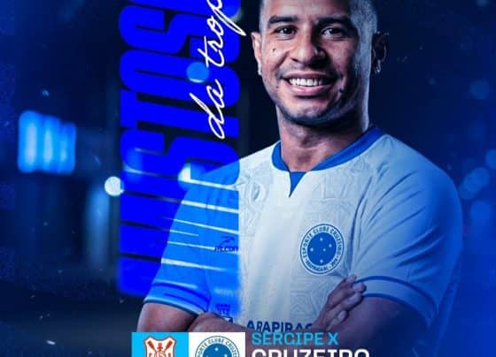 Amistoso: Cruzeiro de Arapiraca enfrentará o Sergipe neste sábado (20)
