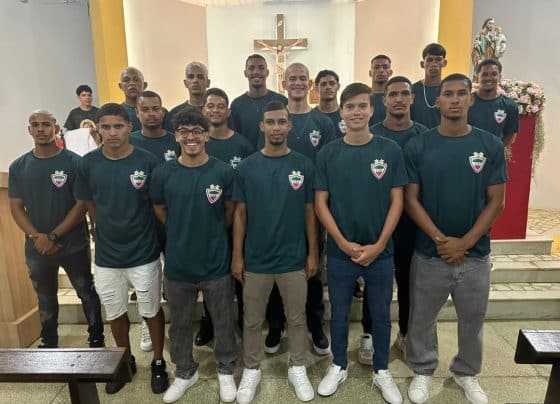 CSE embarca para a Copa São Paulo; grupo participou de celebração antes da viagem