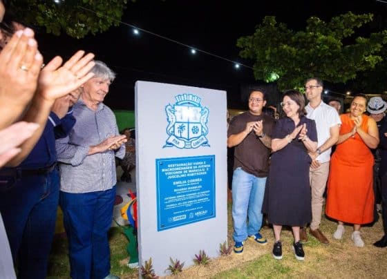 Emília inaugura obras da Visconde de Maracaju e Juscelino Kubitschek